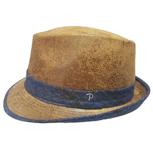 Trilby in similpelle Panizza