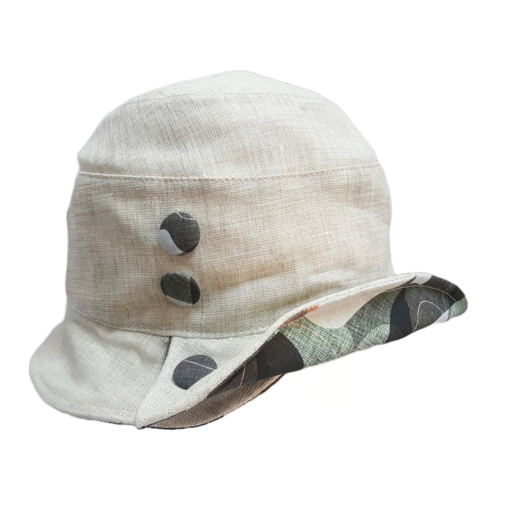 Leda Bao Hats 100% lino