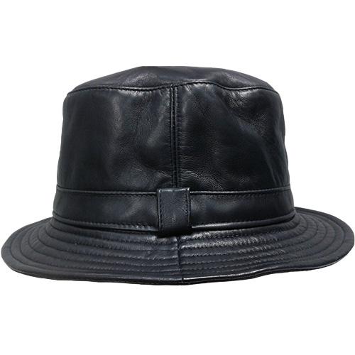 Cappello da pescatore in pelle