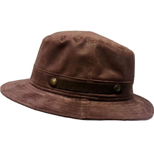 Bucket hat tascabile Portaluri in alcantara